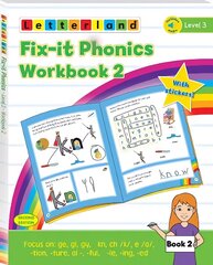 Fix-it Phonics - Level 3 - Workbook 2 (2nd Edition) kaina ir informacija | Knygos paaugliams ir jaunimui | pigu.lt