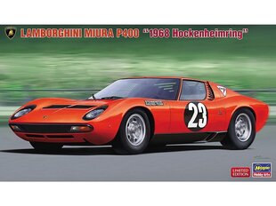 Konstruktorius Hasegawa, Lamborghini Miura P400 20567, 1/24 kaina ir informacija | Konstruktoriai ir kaladėlės | pigu.lt