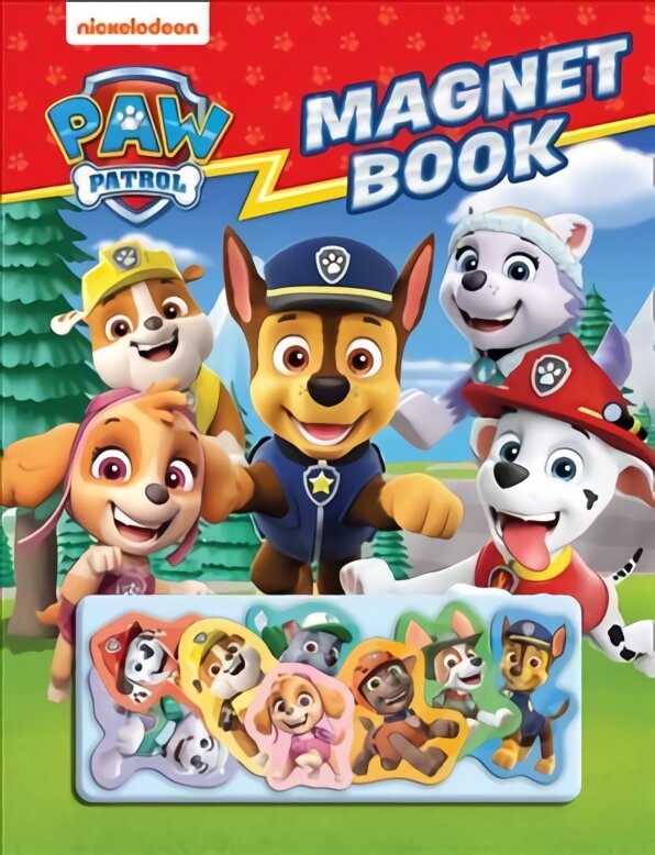Paw Patrol Magnet Book kaina ir informacija | Knygos mažiesiems | pigu.lt