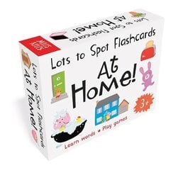 Lots to Spot Flashcards: At Home! kaina ir informacija | Knygos mažiesiems | pigu.lt