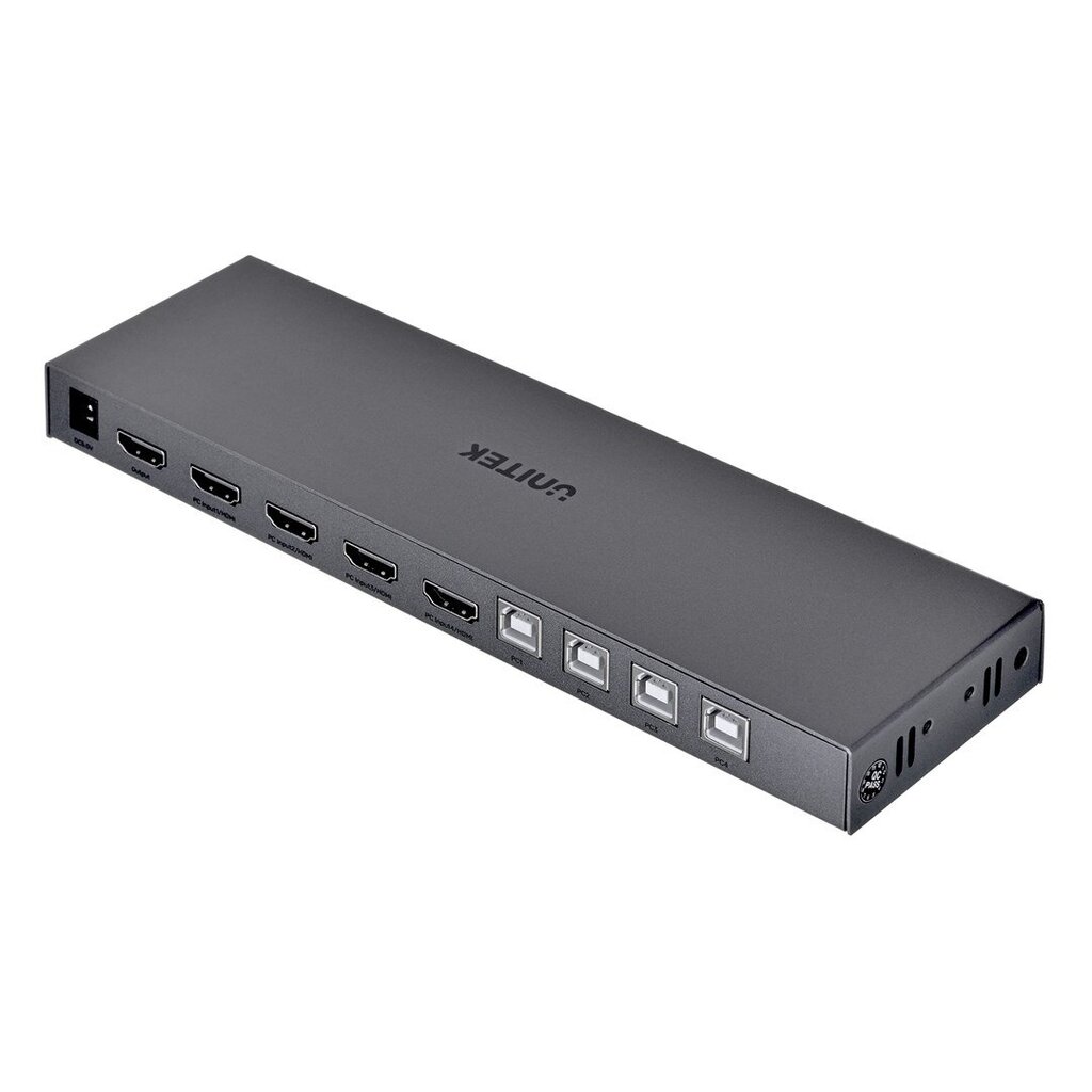 Unitek KVM Switch 4K HDMI 2.0 4IN kaina ir informacija | Komutatoriai (Switch) | pigu.lt