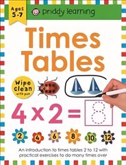 Times tables kaina ir informacija | Knygos mažiesiems | pigu.lt