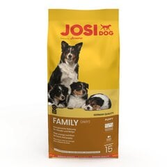 JosiDog šuniukams ir laktuojančioms kalėms Family, 15 kg kaina ir informacija | Josera Šunims | pigu.lt