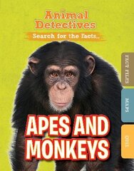 Apes and Monkeys цена и информация | Книги для подростков и молодежи | pigu.lt