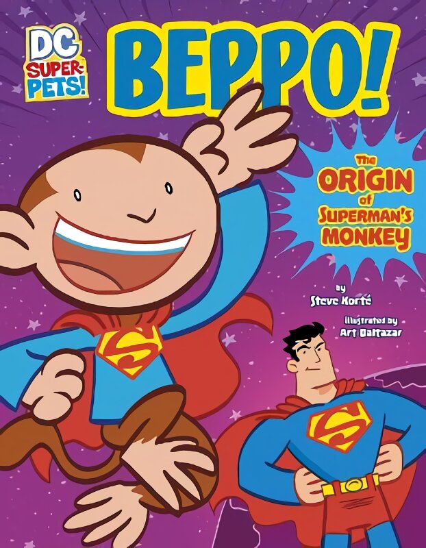 Beppo!: The Origin of Superman's Monkey kaina ir informacija | Knygos paaugliams ir jaunimui | pigu.lt