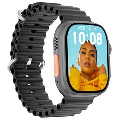 DT NO.1 DT8 Ultra+ Black kaina ir informacija | Išmanieji laikrodžiai (smartwatch) | pigu.lt