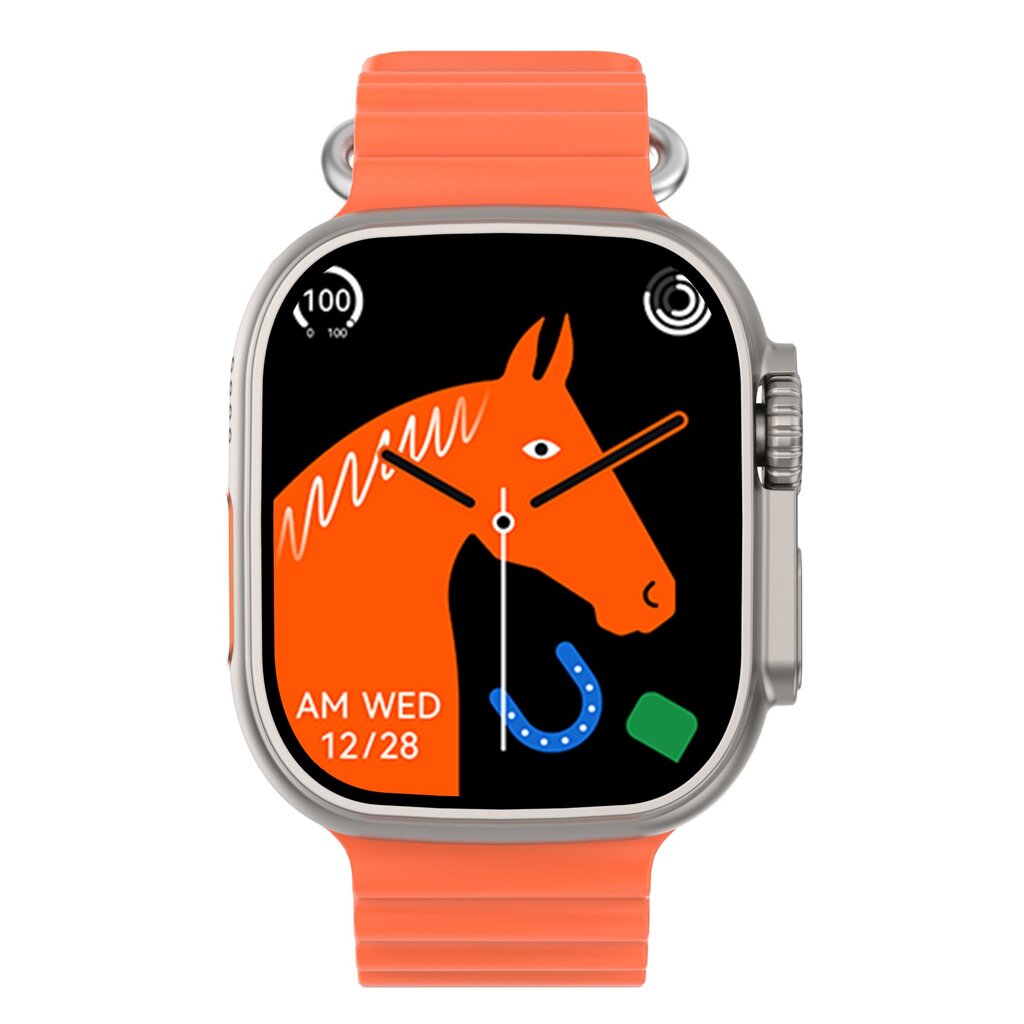 DT NO.1 DT8 Ultra+ Orange kaina ir informacija | Išmanieji laikrodžiai (smartwatch) | pigu.lt