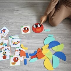 Medinė Montessori dėlionė kaina ir informacija | Lavinamieji žaislai | pigu.lt