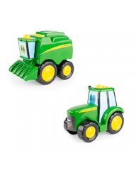 Žaislinė žemės ūkio technika John Deere Tomy, 37910, žalia цена и информация | Игрушки для мальчиков | pigu.lt