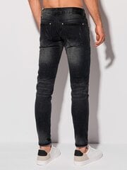 джинсы p1304 - черные цена и информация | Мужские джинсы | pigu.lt