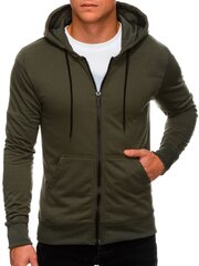 Vyriškas džemperis su gobtuvu Edoti B1211 alyvuogės kaina ir informacija | Džemperiai vyrams | pigu.lt