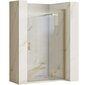 Dušo durys REA Hugo Gold Brushed, 80,90,100 cm цена и информация | Dušo durys ir sienelės | pigu.lt