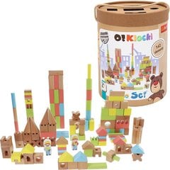 Набор деревянных кубиков Trefl O!Klocki, 142 д. цена и информация | Конструкторы и кубики | pigu.lt