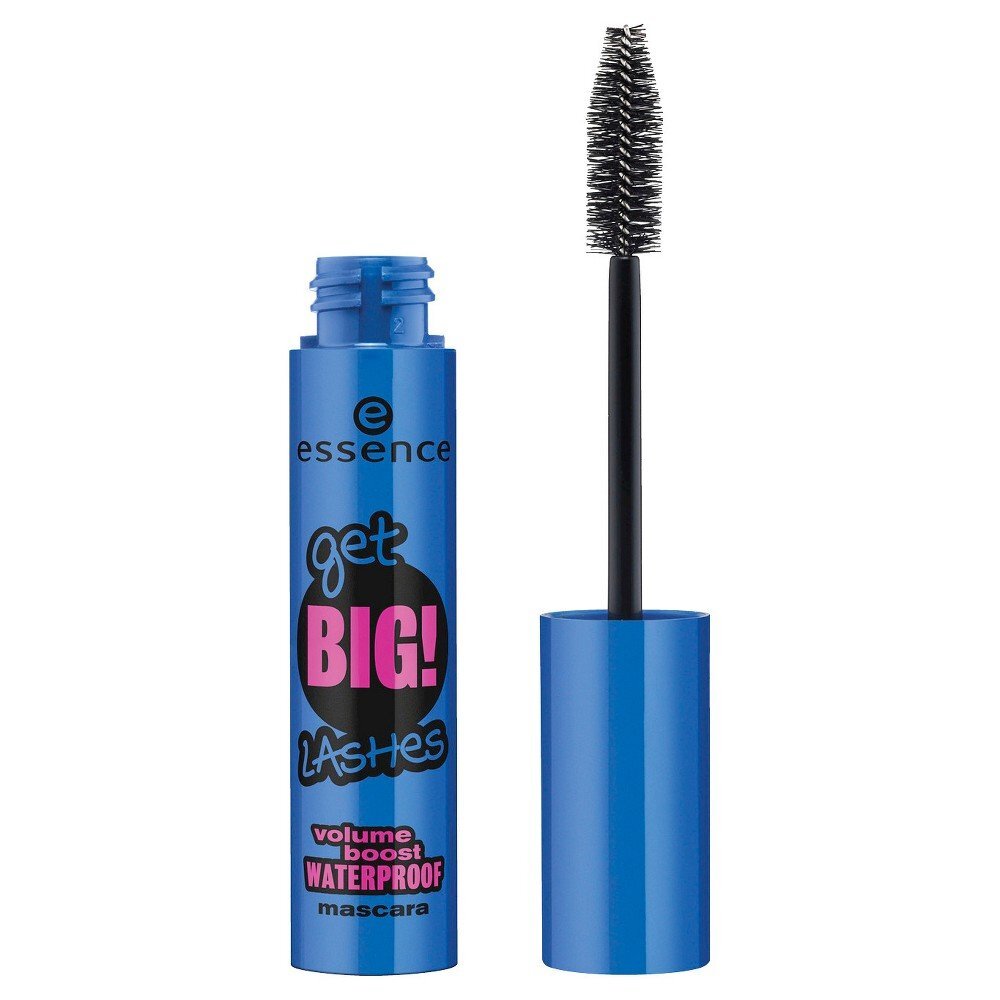 Blakstienų tušas Essence Get Big! Lashes Volume Boost Waterproof 12 ml, Black kaina ir informacija | Akių šešėliai, pieštukai, blakstienų tušai, serumai | pigu.lt