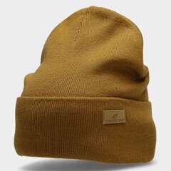 Шляпа 4F M, коричневый цена и информация | Мужские шарфы, шапки, перчатки | pigu.lt