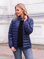 куртка CLR008 - темно-синий цена и информация | Женские куртки | pigu.lt