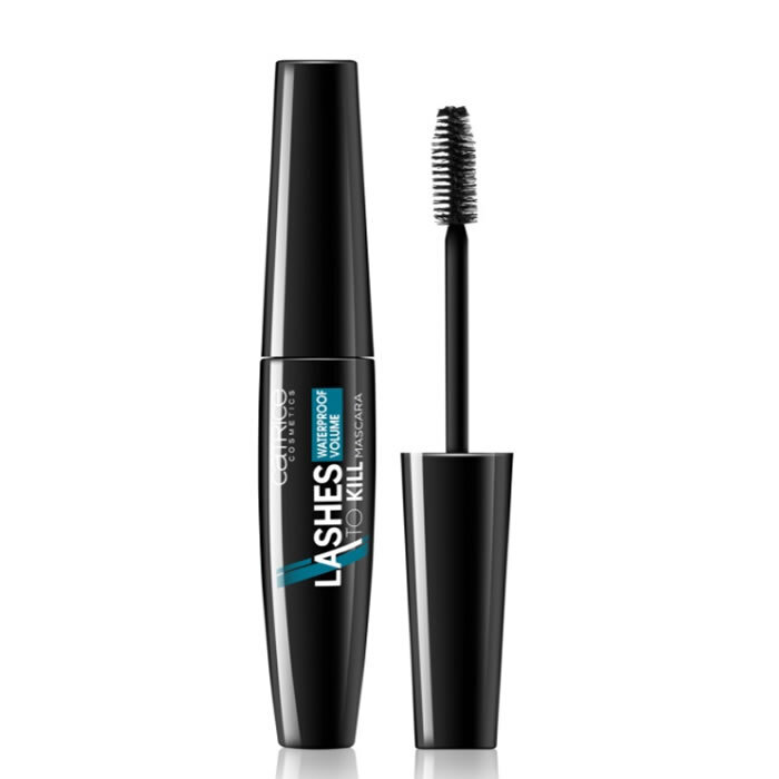 Vandeniui atsparus blakstienų tušas Catrice Lashes To Kill Waterproof 10 ml, Black kaina ir informacija | Akių šešėliai, pieštukai, blakstienų tušai, serumai | pigu.lt