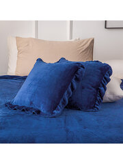 Декоративная наволочка Ruffy 45x45 A462, темно-желтая цена и информация | Декоративные подушки и наволочки | pigu.lt