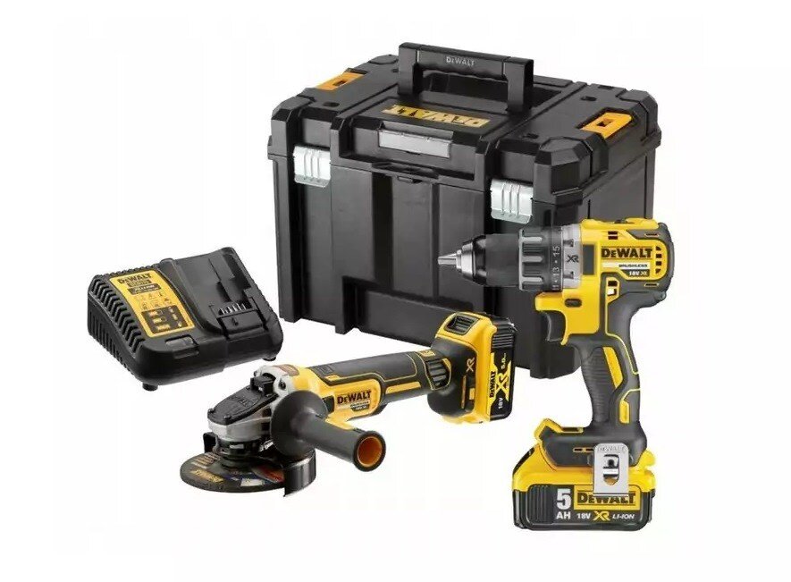 Dewalt 18v dck2020P2t kombinuotasis rinkinys kaina ir informacija | Mechaniniai įrankiai | pigu.lt