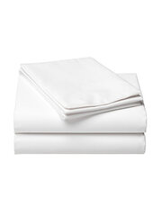 Хлопковая простыня A733, белая цена и информация | Комплекты постельного белья | pigu.lt