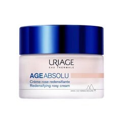 Розовый крем для лица Uriage Age Absolu Redensifying Rosy, 50мл цена и информация | Кремы для лица | pigu.lt