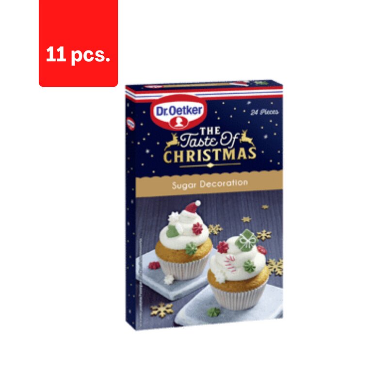 Cukrinės figūrėlės dekoravimui Dr.oetker, 11g x 11 vnt. kaina ir informacija | Priedai maistui ruošti | pigu.lt