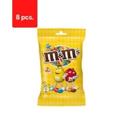 Dražė su žemės riešutais M&m's, 90 g x 8 vnt. kaina ir informacija | Saldumynai | pigu.lt