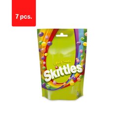 Dražė Skittles crazy sours pouch, 174 g x 7 vnt. kaina ir informacija | Saldumynai | pigu.lt