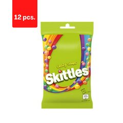 Драже SKITTLES Crazy Sours, 125 г x 12 шт. цена и информация | Сладости | pigu.lt