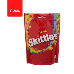 Dražė Skittles fruit pouch, 174g x 7 vnt. kaina ir informacija | Saldumynai | pigu.lt