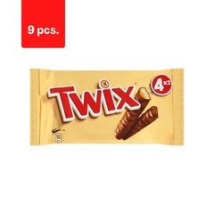 Šokoladinių batonėlių rinkinys Twix, 4 x 50 g x 9 pak. kaina ir informacija | Saldumynai | pigu.lt