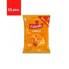 Чипсы ESTRELLA со вкусом сыра, 180 г x 15 шт. цена и информация | Закуски, чипсы | pigu.lt