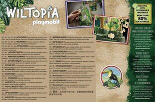 71009 PLAYMOBIL® Wiltopia, Тропический лес с ночником цена и информация | Конструкторы и кубики | pigu.lt