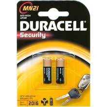 Батарейки Duracell Alkaline MN21 12V, 2 шт. цена и информация | Батарейки | pigu.lt