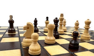 Kapablankos šachmatai ir šaškės (šimtalangės) kaina ir informacija | Stalo žaidimai, galvosūkiai | pigu.lt