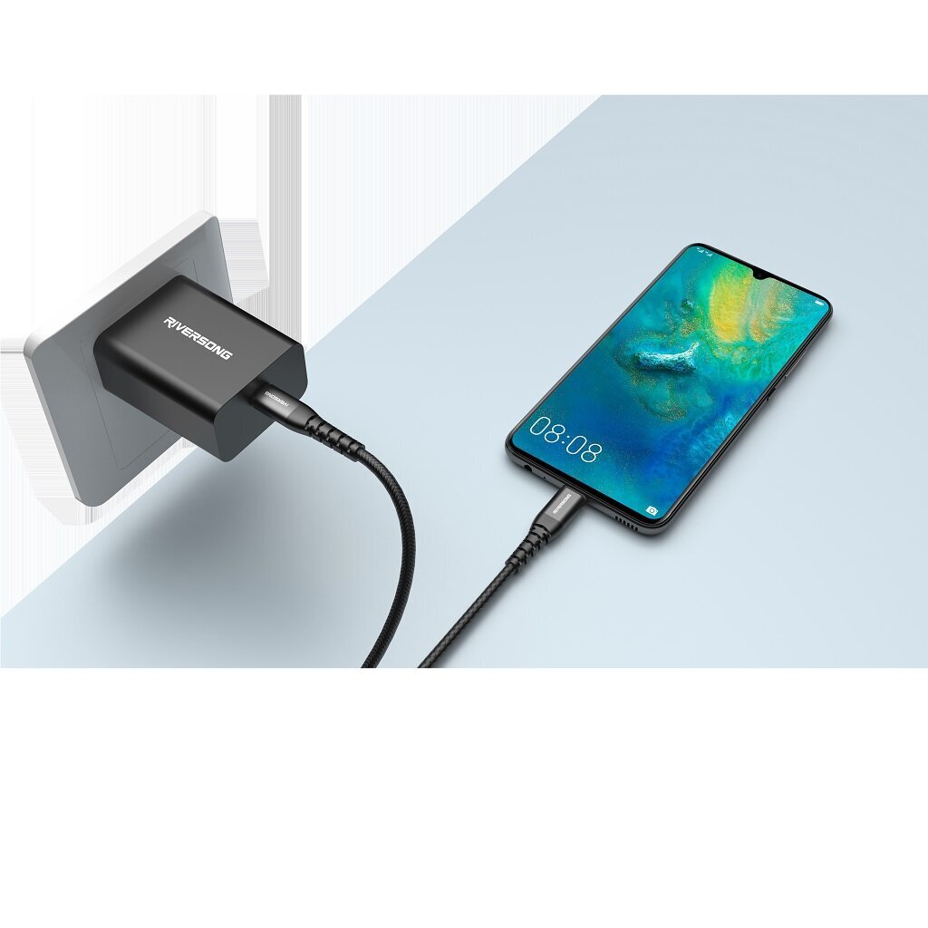 Riversong Alpha L5 3m USB C - Lightning цена и информация | Laidai telefonams | pigu.lt