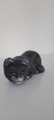 Черный лежащий кот цена и информация | Детали интерьера | pigu.lt