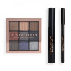 Rinkinys Revolution Smokey Eye kaina ir informacija | Akių šešėliai, pieštukai, blakstienų tušai, serumai | pigu.lt