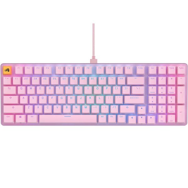 Glorious PC Gaming Race GMMK 2 Full-Size (96%), Fox Switches, Pink, US kaina ir informacija | Klaviatūros | pigu.lt