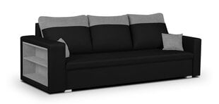 Sofa Bellezza Pablo, juoda/pilka kaina ir informacija | Sofos | pigu.lt