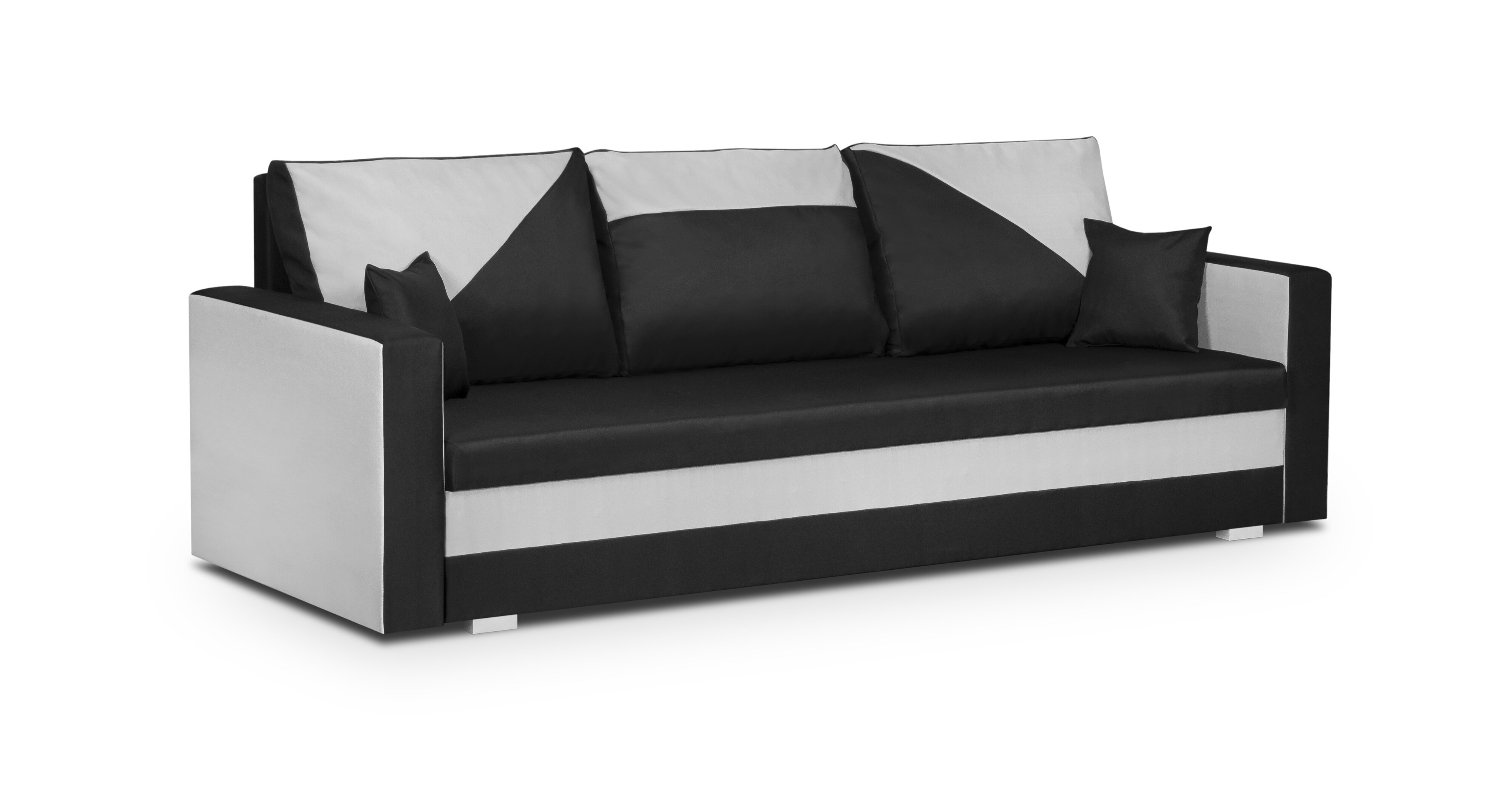 Sofa Bellezza Asto1, juoda kaina | pigu.lt