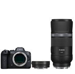 Canon EOS R6 + RF 600mm f/11 IS STM + Mount Adapter EF-EOS R kaina ir informacija | Skaitmeniniai fotoaparatai | pigu.lt