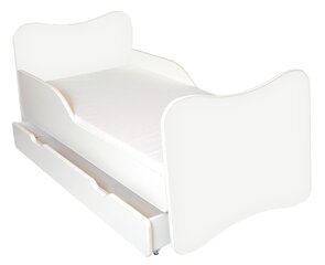 Кровать с матрасом и коробка для постельного белья Ami B, 140x70cm цена и информация | Детские кровати | pigu.lt