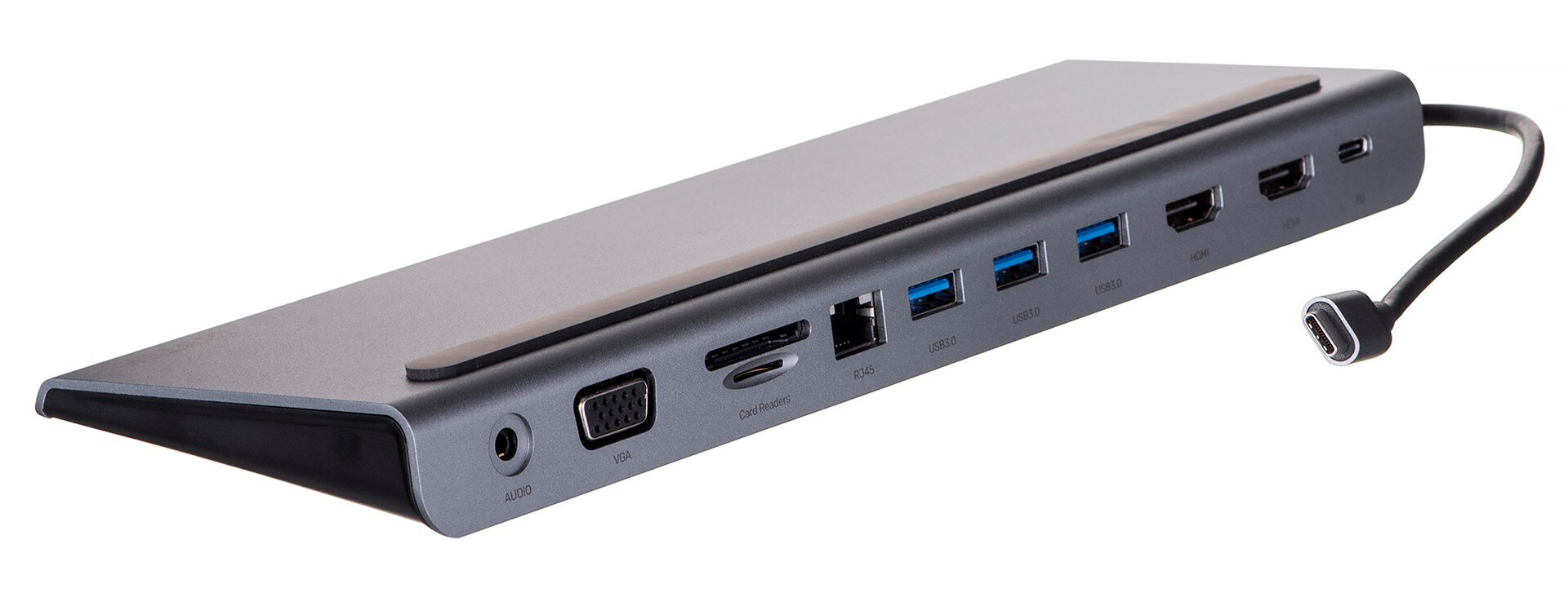 Unitek Hub USB 11 w 1, USB-C, RJ45, MST, 100W PD kaina ir informacija | Adapteriai, USB šakotuvai | pigu.lt