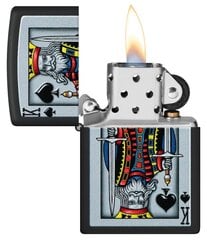 Зажигалка Zippo 48488 King Of Spades Design цена и информация | Зажигалки и аксессуары | pigu.lt