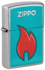 Žiebtuvėlis Zippo 48495 Flame Design kaina ir informacija | Žiebtuvėliai ir priedai | pigu.lt