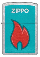 Žiebtuvėlis Zippo 48495 Flame Design kaina ir informacija | Žiebtuvėliai ir priedai | pigu.lt