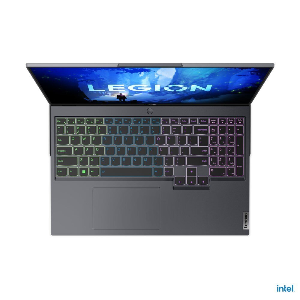 Lenovo Legion 5 Pro 16IAH7H i5-12500H 16 WUXGA IPS 300nits AG 16GB DDR5 4800 SSD512 GeForce RTX 3060 6GB NoOS Storm Grey kaina ir informacija | Nešiojami kompiuteriai | pigu.lt