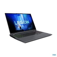 Lenovo Legion 5 Pro 16IAH7H i5-12500H 16 WUXGA IPS 300nits AG 16GB DDR5 4800 SSD512 GeForce RTX 3060 6GB NoOS Storm Grey kaina ir informacija | Nešiojami kompiuteriai | pigu.lt