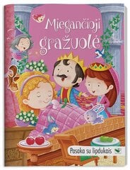 Pasaka su lipdukais. Miegančioji gražuolė цена и информация | Книги для детей | pigu.lt